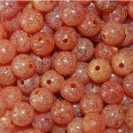 TROUTBEADS® Mottled Beads Caramel Roe