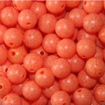 TROUTBEADS® Mottled Beads Orange (Fluorescent)
