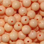 TROUTBEADS® Mottled Beads Peach Fuzz
