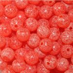 TROUTBEADS® Mottled Beads Tangerine